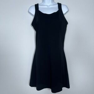 Patagonia Organic Cotton Tank Dress Women Small Stretch Athleisure Outdoor Black